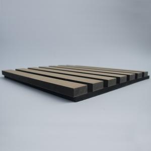 China Harmless Recycled Acoustic Wood Wall , Moistureproof Timber Slat Panels wholesale