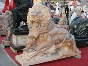 China One pair of Lions sculpture from China wholesale