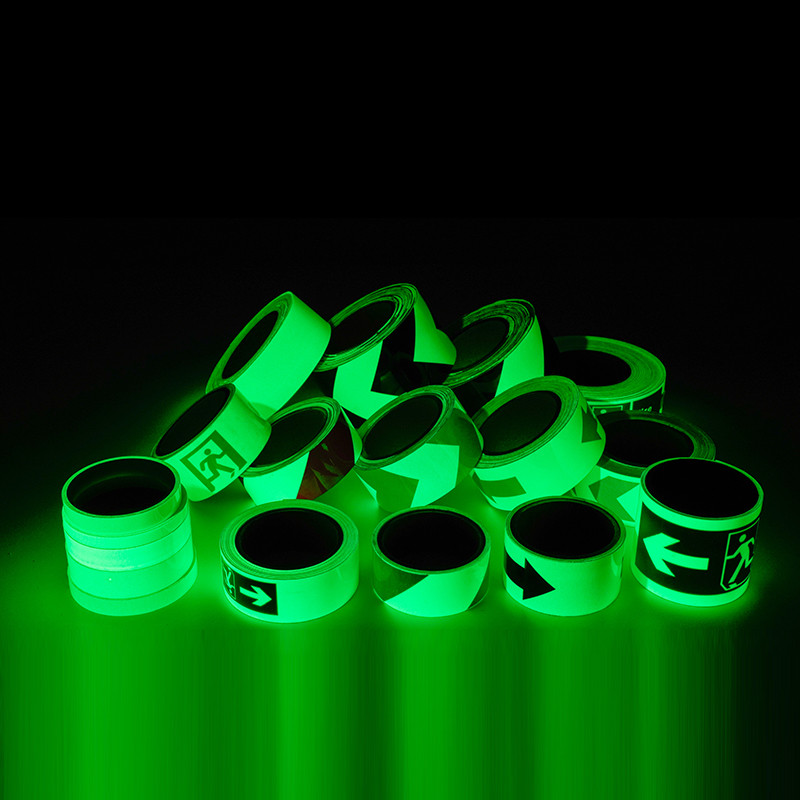 6-8 Hours Printable PVC Material Luminous Film Glow In The Dark Tape