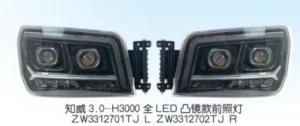 China 15207137 15207138 LED Truck Headlights 55W Auto Headlamp 45mm wholesale
