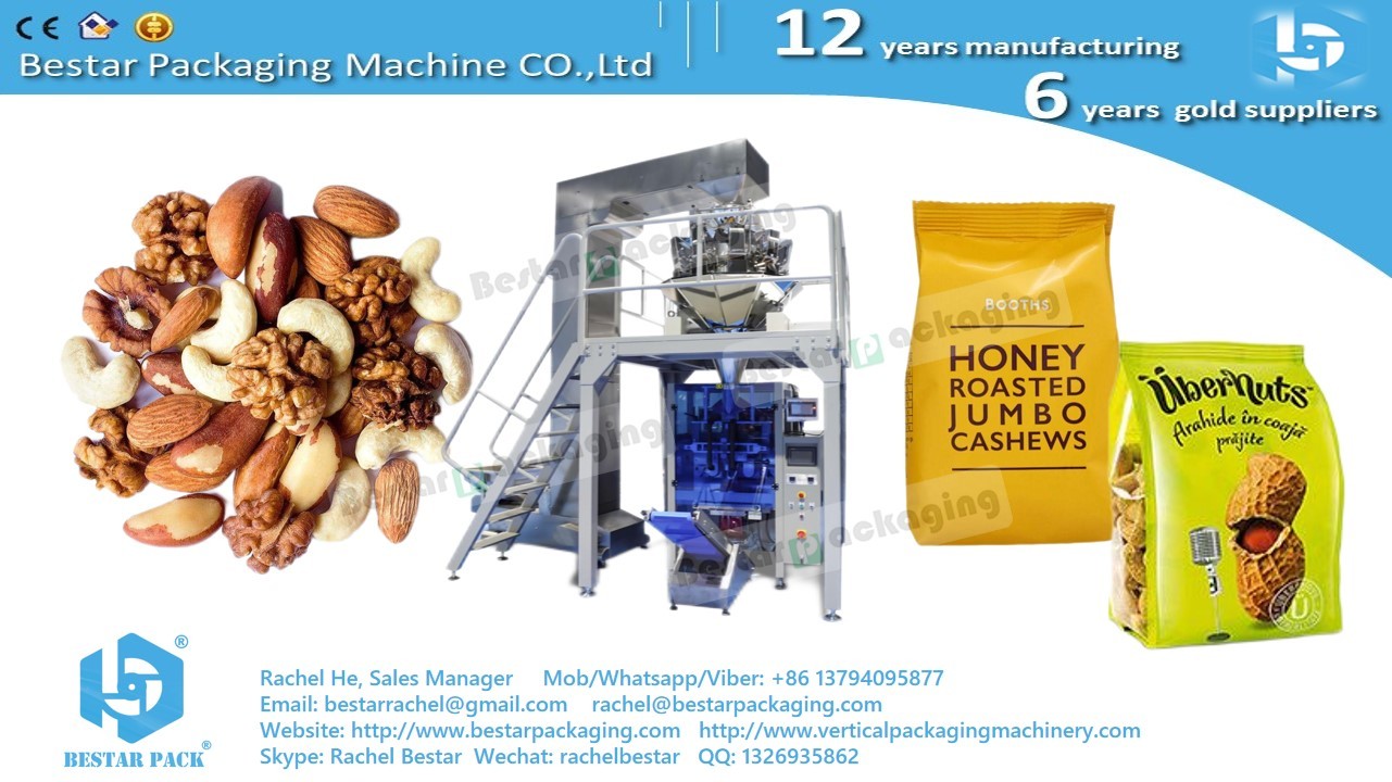 Dry fruit Dates 1000g pouch packing machine BSTV-750AZ