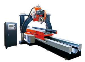 China Roman Pillar Slot Column Cutting Machine 1400mm Profiling Machine wholesale
