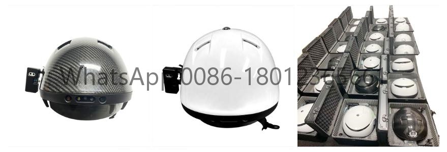 Police Wearable Warrior Temperature Measurement Helmet