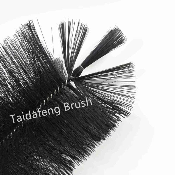 Stainless Steel Twisted In Wire Brush 75cm Nylon 18.9L Water Bottle Cleaning Brush