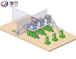 China Automatic Dosing Mixing System For Rubber Production Line wholesale