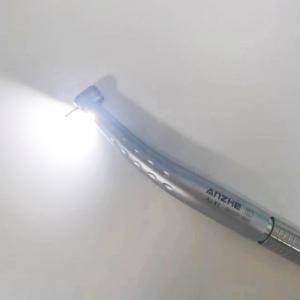 China Foshan Anzhe Factory High Speed Dental Handpiece 3 Water Spray Dental Air Turbine LED Light Dental Air Rotor wholesale