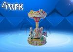 Coin Operated Carousel Three Peoples Coin Pusher Game Machine