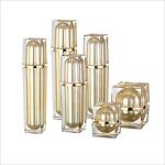 Elegant Luxury Body Butter Cream Jar Skincare Scrub Screw Cap Cosmetic packaging