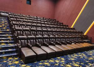 China Fabric Upholstery Commercial Theater Seating VIP Cinema Recliner Chair Furniture wholesale