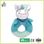OEM Shaky Baby Rattle , Angelber Hippopotamus Plush Toy