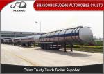Mechanical spring suspension fuel tank trailer oil semi truck for sale