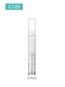 China Customized Cosmetic Pen Packaging Plastic Aluminum Glossy Surface wholesale