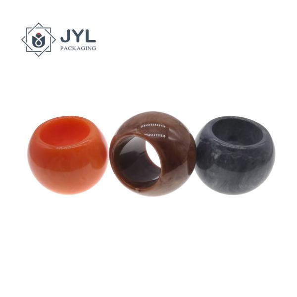 Marble Resin Reed Diffuser Cap For Wood Bottle Leakproof Eco Friendly