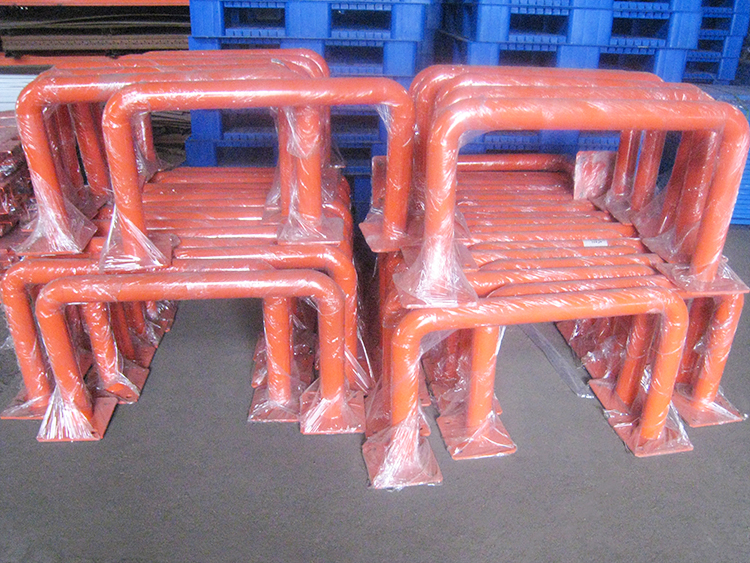 Green Corrosion Protection Pallet Racking Frame Guard for Enhanced Durability