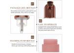 60ml 2oz Pink Pet Cleanser Pump Bottle Travel Size Foaming Bottle