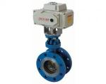 Electric Flanged motorized butterfly valve DN450 With Motor By 230V 50Hz,CI,CAST