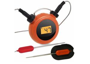 China Wireless Remote Digital Kitchen Thermometer Mobile Operated With Dual Probes wholesale