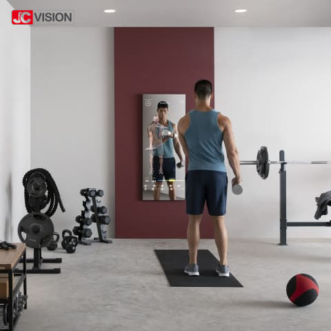 32inch 43inch DIY Smart Mirror Interactive Smart Fitness Mirror