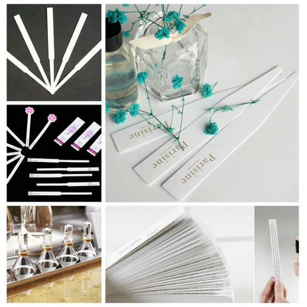 100% wood pulp Disposable White Fragrance Perfume Testing Paper Strips 600*800mm