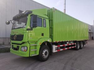 China Green 6x4 Van Cargo Truck SHACMAN H3000 Big Cargo Truck 340Hp For Delivery wholesale
