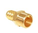 1" Barb X 1" Male Brass Hose Fitting