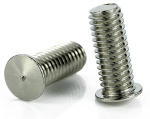 China Stainless Steel Flat Head Screw Spot Weld Screw 6g Tolerance Zinc Plate Surface wholesale