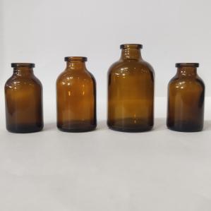 China Antibiotic Glass Bottle 30ml 50ml 100ml Moulded Sodium Calcium Borosilicate Glass Vial wholesale
