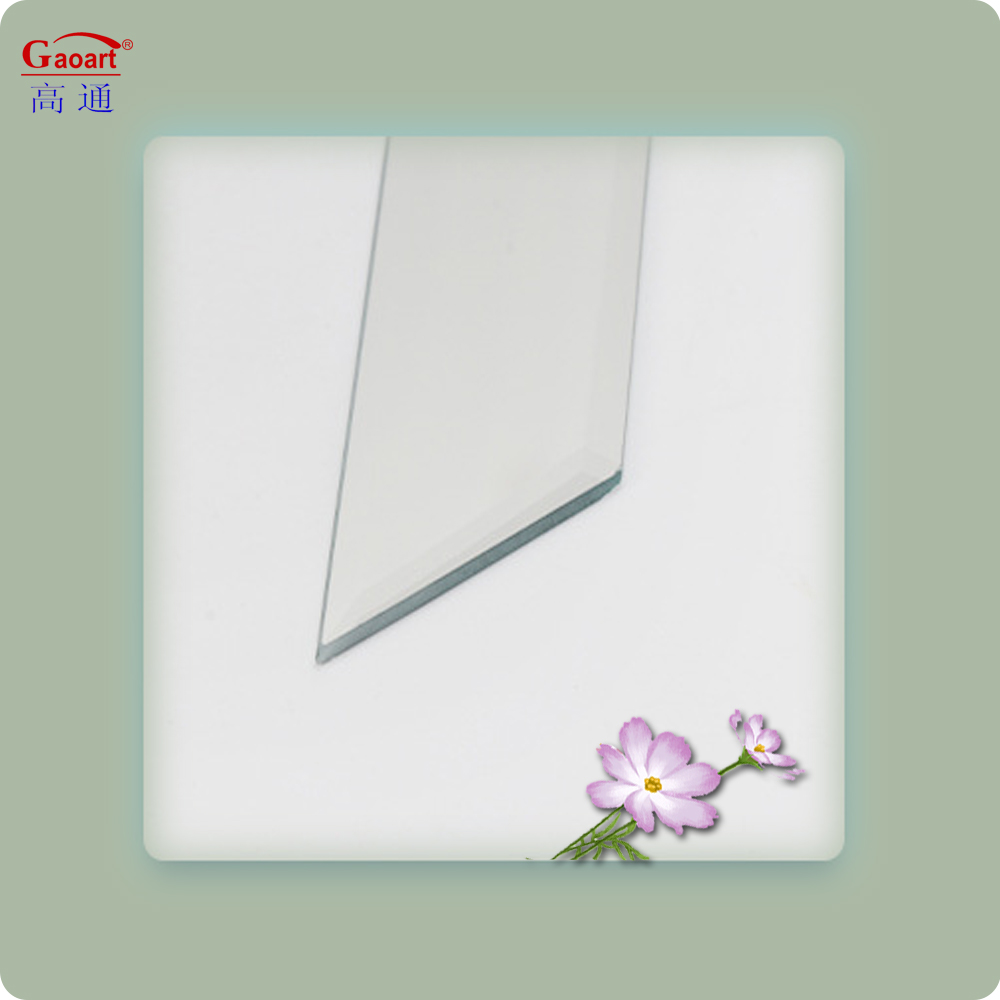 Full Length Adhesive Bedroom Mirror Straight Edge Working and Bath Mirror Without Frame