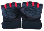 Light Industry Workout Hand Gloves Elastic Cuff Sheepskin Leather Palm