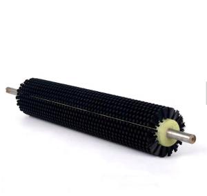 China Industrial Cleaning Nylon Bristle Cylinder Brush Roller wholesale