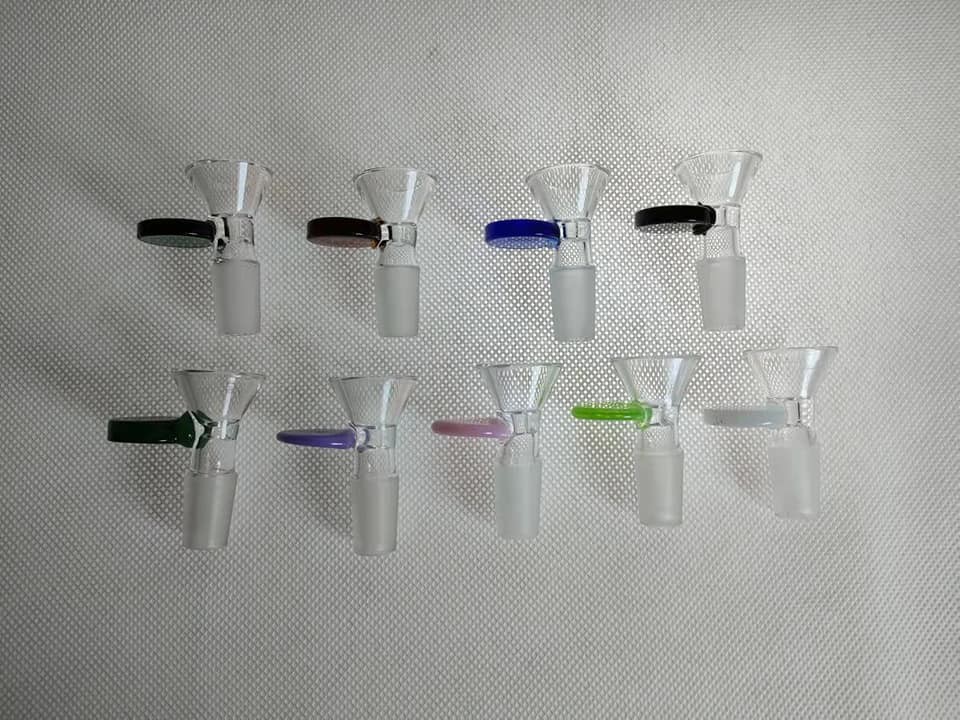 Stock Supply Color Rod Glass Bowls 14mm Tobacco Smoking Accessories