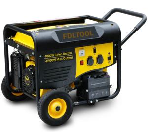 China 4.0KVA Gasoline Generator with Handle &amp; Wheels wholesale