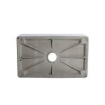 White Ceramic Farmhouse Kitchen Sink 30 Inch 30" Apron Front Sink White Drop In