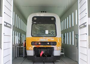 China Subway Spray Booth Train Paint Booth Railway Equipments Painting wholesale