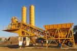 Portable JS1000 Mixer Fixed Precast YHZS50 Mobile Batch Plant