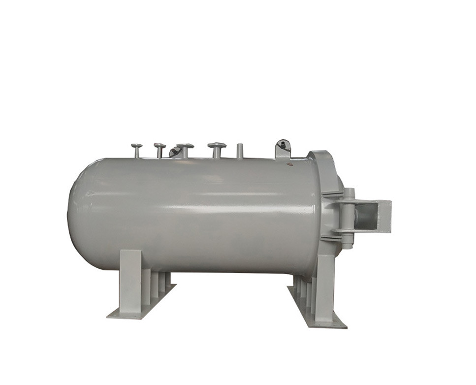 Stainless Steel Boiler Storage Tank Fixed Pressure Vessel Custom Color Reliable
