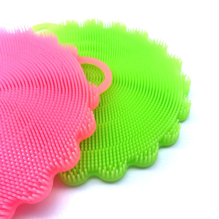 best selling products as seen on tv 2018 household items Silicone Cleaning Brush sponge scrubber