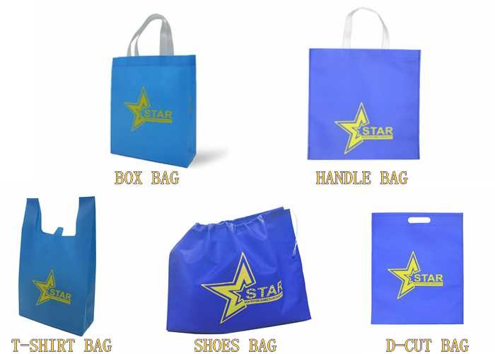 Muti - Functional PP Non Woven Fabric Bag Making Machine , T Shirt Bag Making Machine