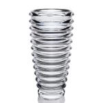 High Quality Transparent Round Pattern Flower Glass Vase