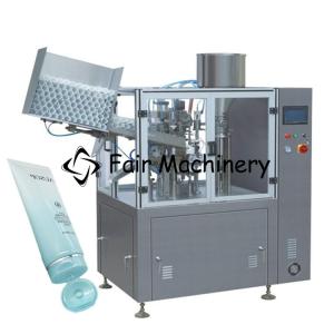 China 0.2CBM/min 1PH Tube Filling Sealing Machine Soft Plastic Ointment 20pcs/min wholesale