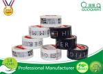 35 Micron Bopp Film Pre Printed Vinyl Coloured Packaging Tape For Contents