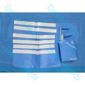 China Reinforced Ophthalmological Sterile Surgical Drapes With Fenestration wholesale
