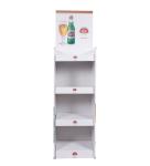 Hot Sale Paper Display Cabinet Cosmetics Makeup Display Stand Corrugated Paper