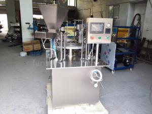 China 50 Hz Automatic Nespresso Coffee Pod Filling Machine Easy Clean 1200 Cups / Hour wholesale