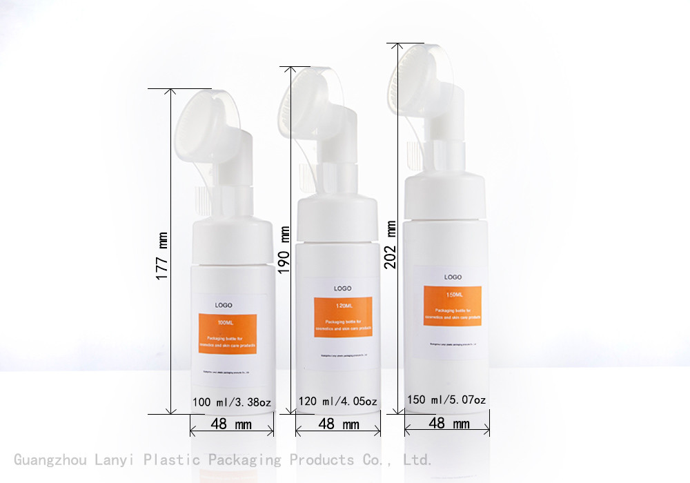 Face Cleansing Soap 3.38oz 100ml PET Foam Pump Bottle