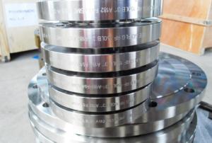 China Grade 2 Grade 5 Titanium Weld Neck Flange Forged Size 15 NB To 1200NB wholesale
