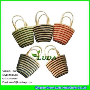 China LUDA 2012 fashion straw bag small wheat straw kids handbags wholesale
