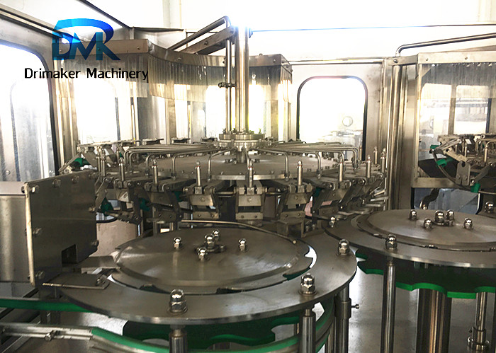 4 In 1 Automatic Juice Filling Machine 2 Times Rinsing 1500-20000 Bottles Per Hour