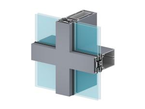 China Lightweight Aluminium Curtain Walling Heat Insulation Good Wear Resistance wholesale