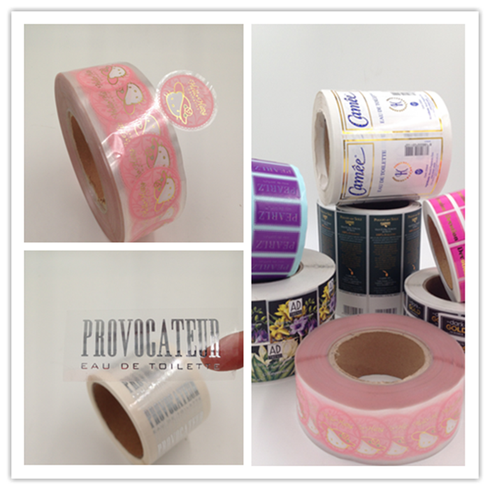 Waterproof Custom Gold Foil Tamper Proof Hologram Stickers